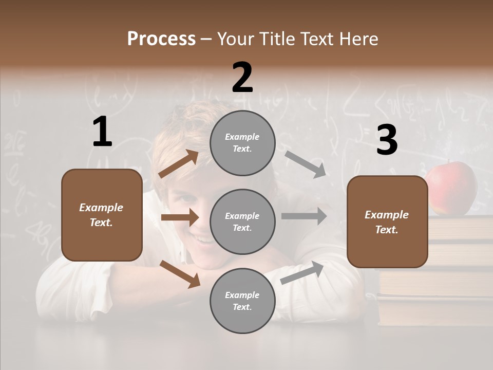 Education Lyceum White PowerPoint Template