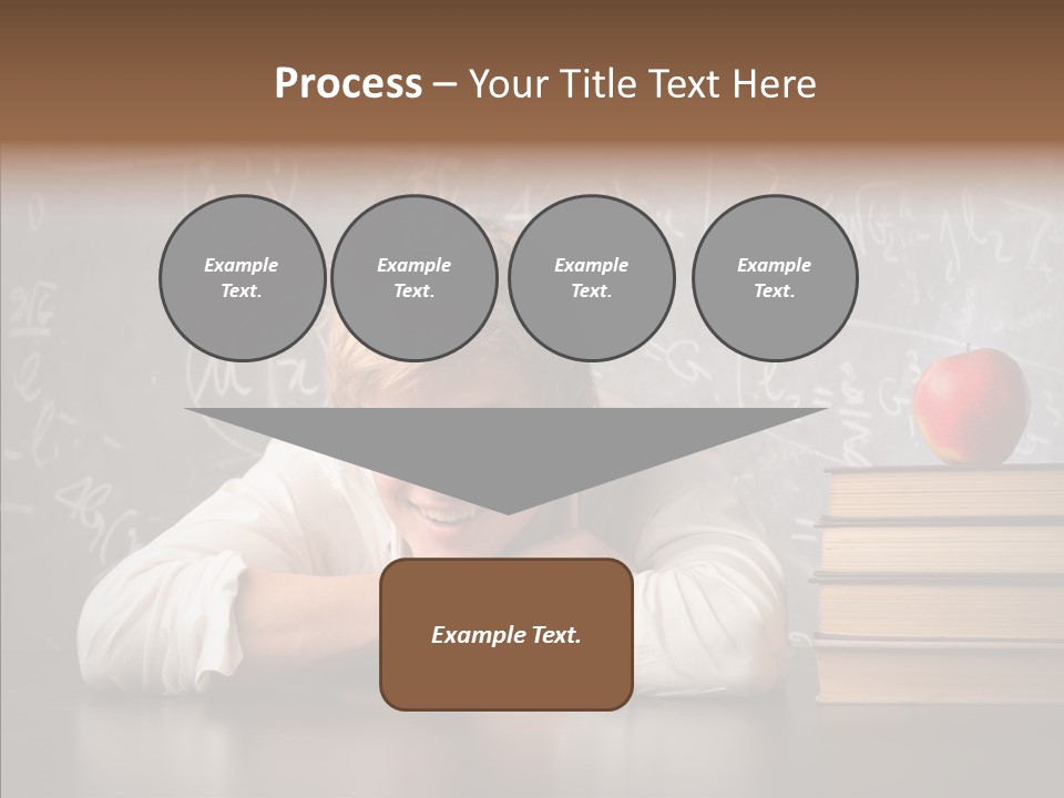 Education Lyceum White PowerPoint Template