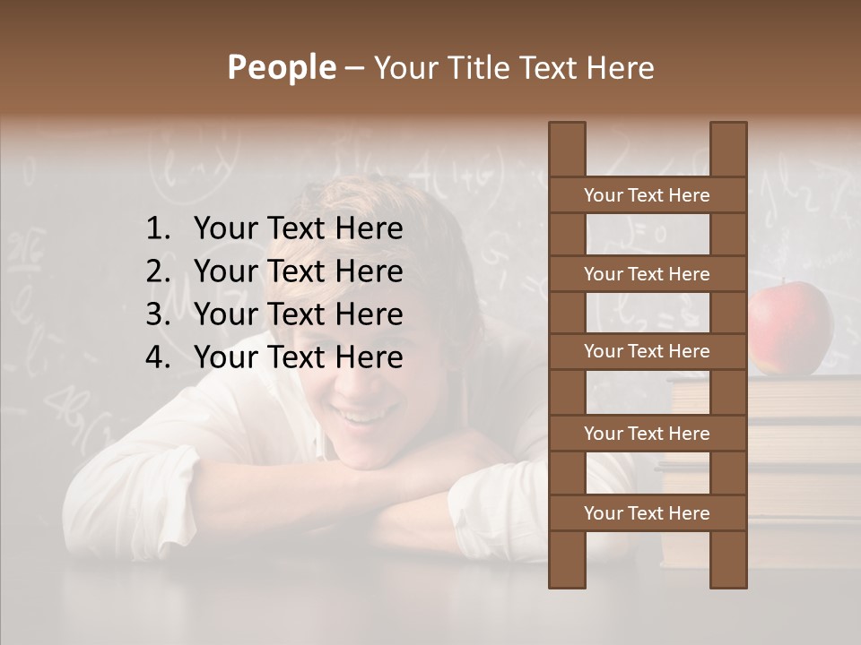 Education Lyceum White PowerPoint Template