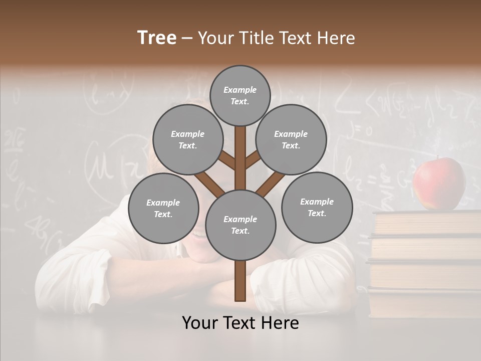Education Lyceum White PowerPoint Template