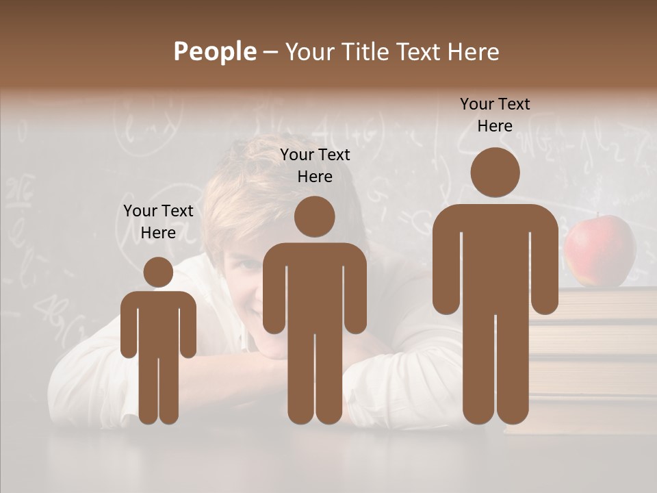 Education Lyceum White PowerPoint Template