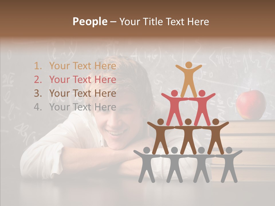 Education Lyceum White PowerPoint Template