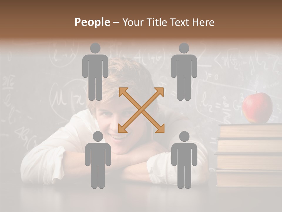 Education Lyceum White PowerPoint Template