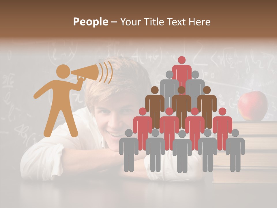 Education Lyceum White PowerPoint Template