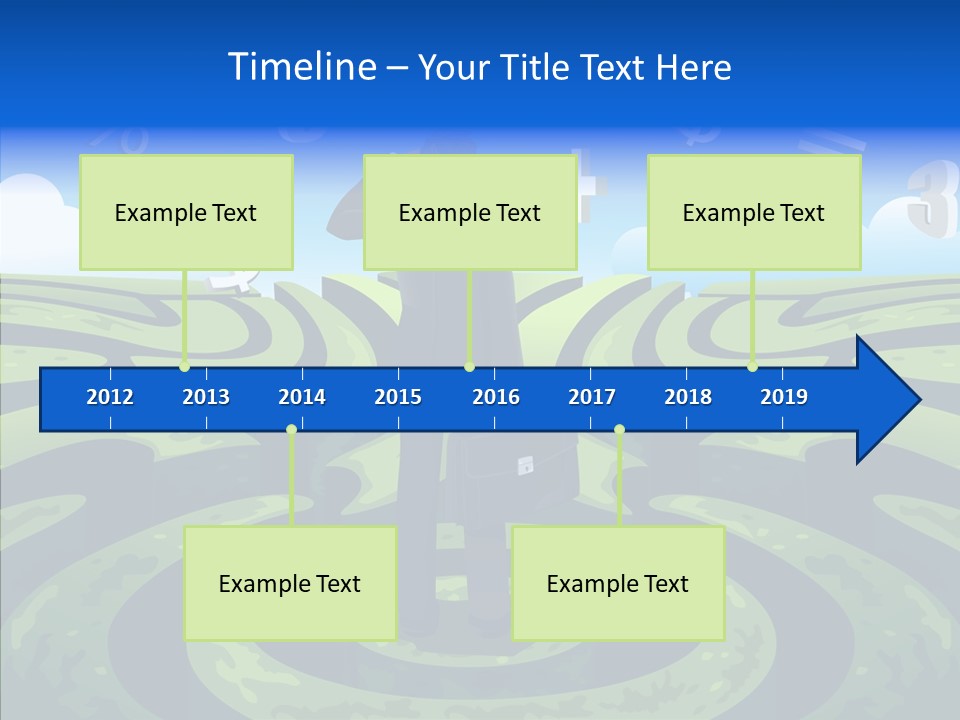 Male Professional Metaphor PowerPoint Template