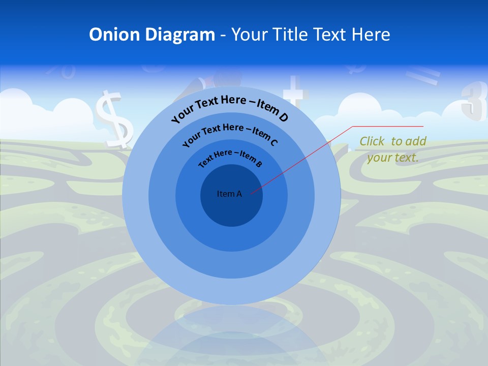 Male Professional Metaphor PowerPoint Template