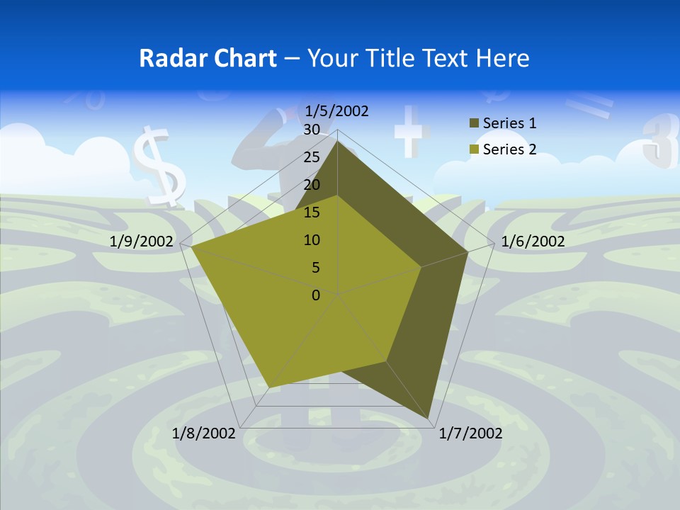 Male Professional Metaphor PowerPoint Template