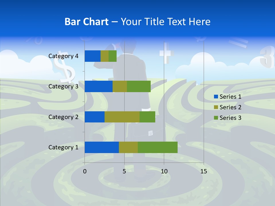 Male Professional Metaphor PowerPoint Template