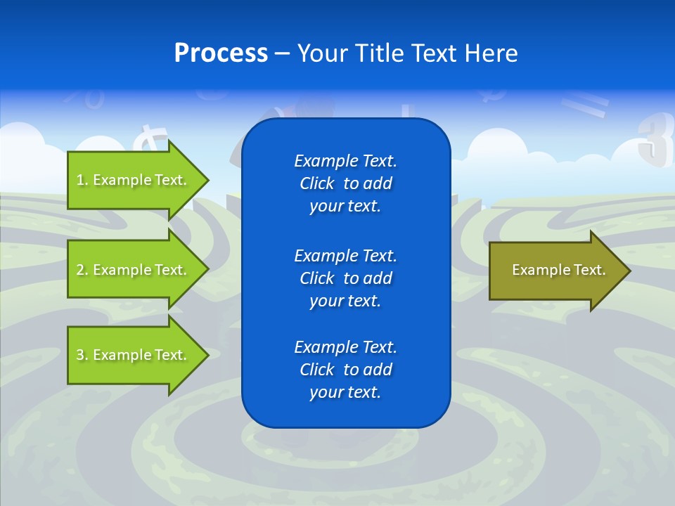 Male Professional Metaphor PowerPoint Template