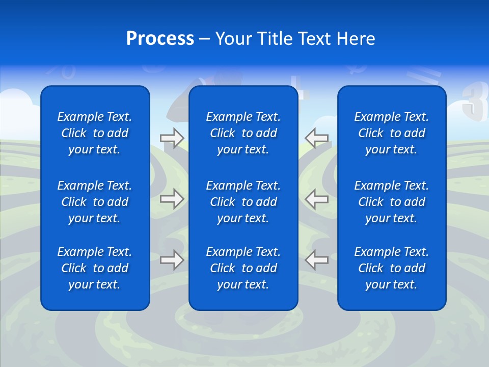 Male Professional Metaphor PowerPoint Template
