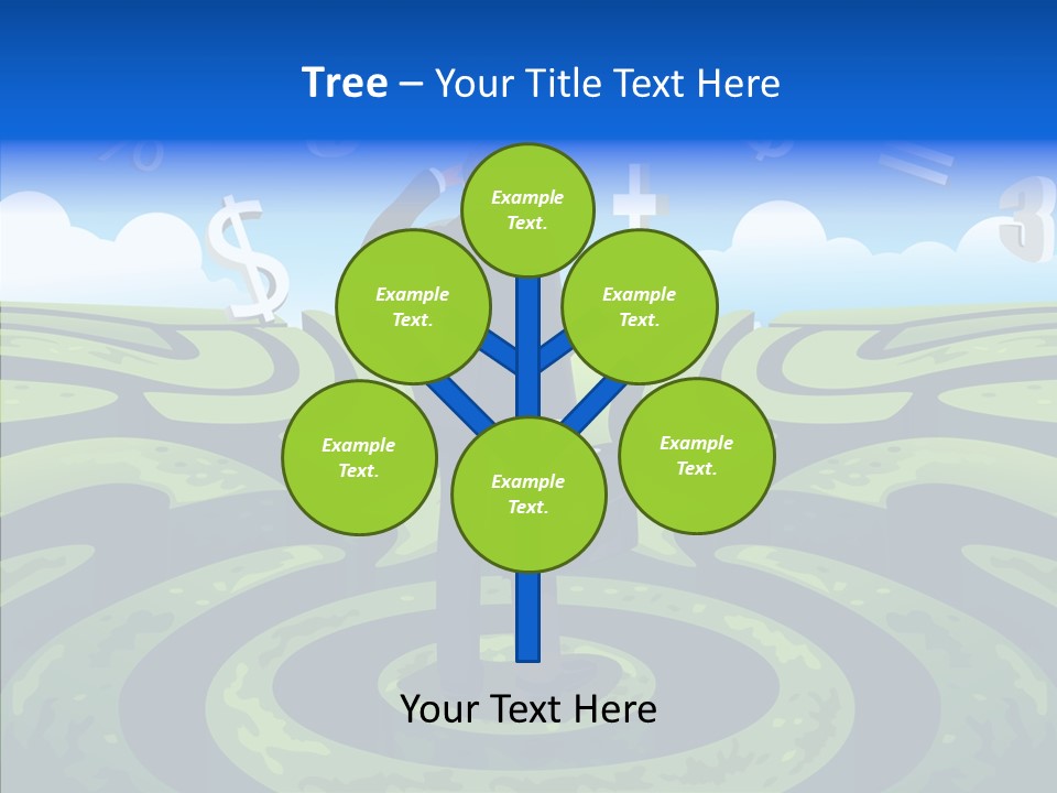 Male Professional Metaphor PowerPoint Template