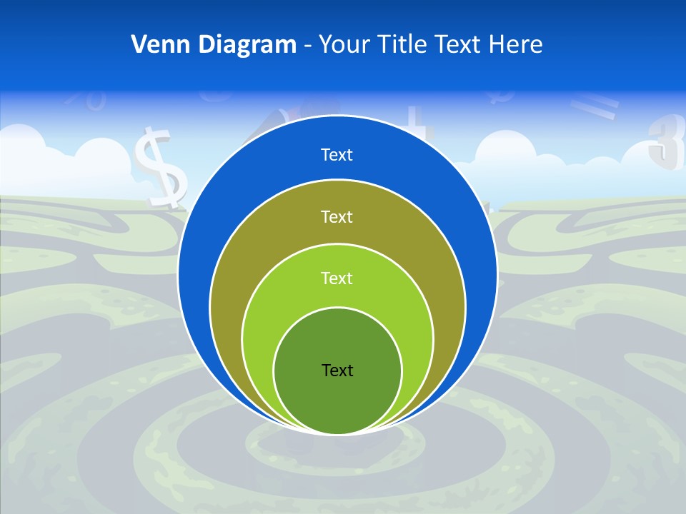 Male Professional Metaphor PowerPoint Template