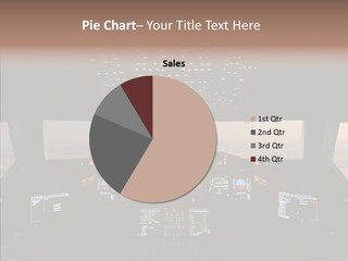 Technology Light Cockpit PowerPoint Template