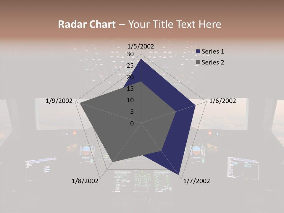 Technology Light Cockpit PowerPoint Template