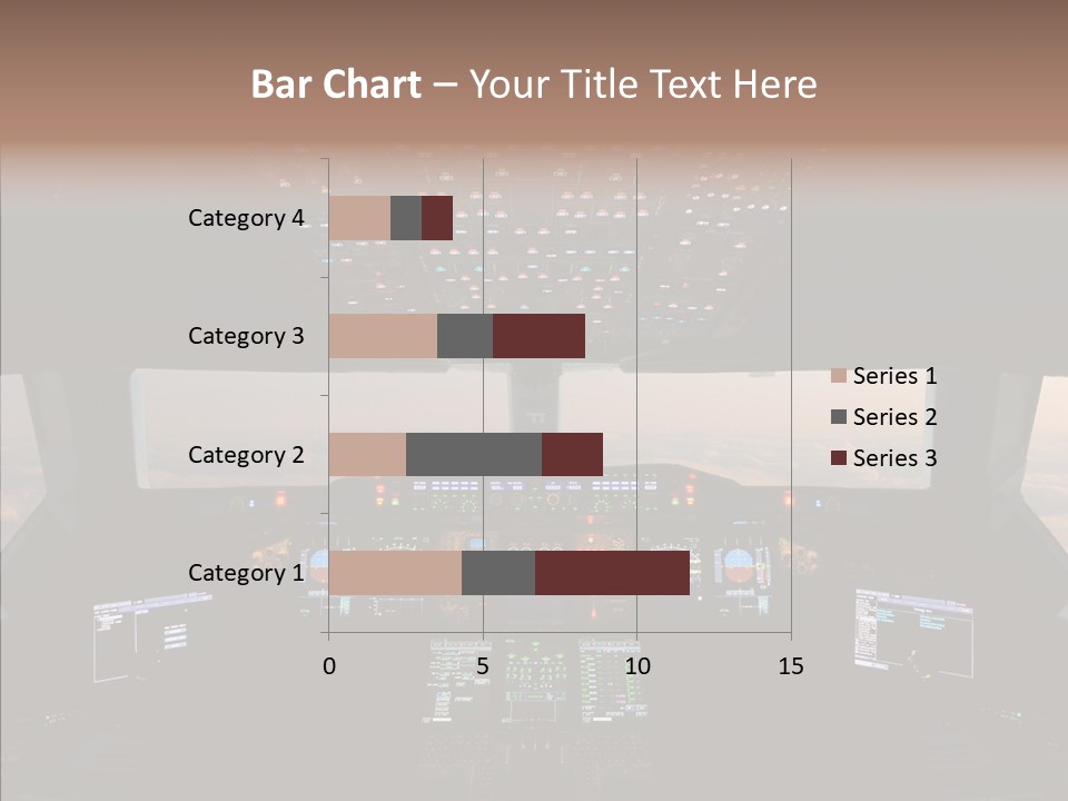Technology Light Cockpit PowerPoint Template