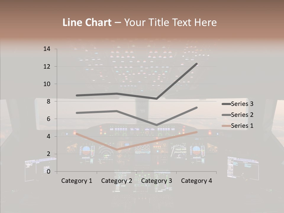 Technology Light Cockpit PowerPoint Template