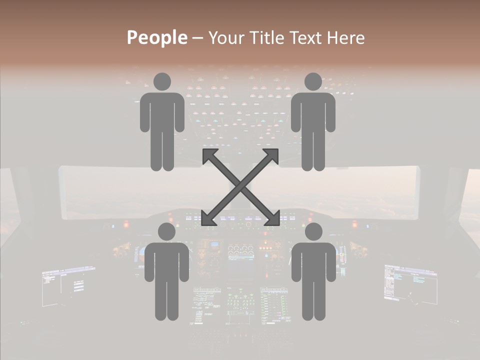 Technology Light Cockpit PowerPoint Template