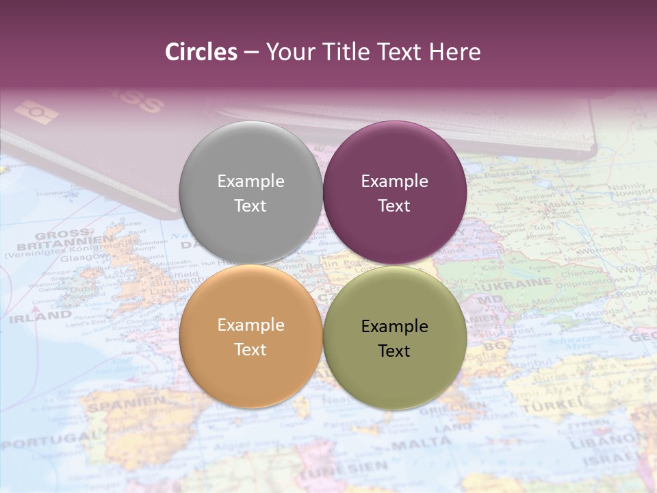 Card Water Journey PowerPoint Template