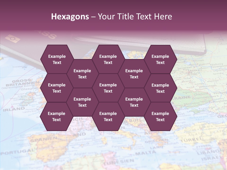 Card Water Journey PowerPoint Template