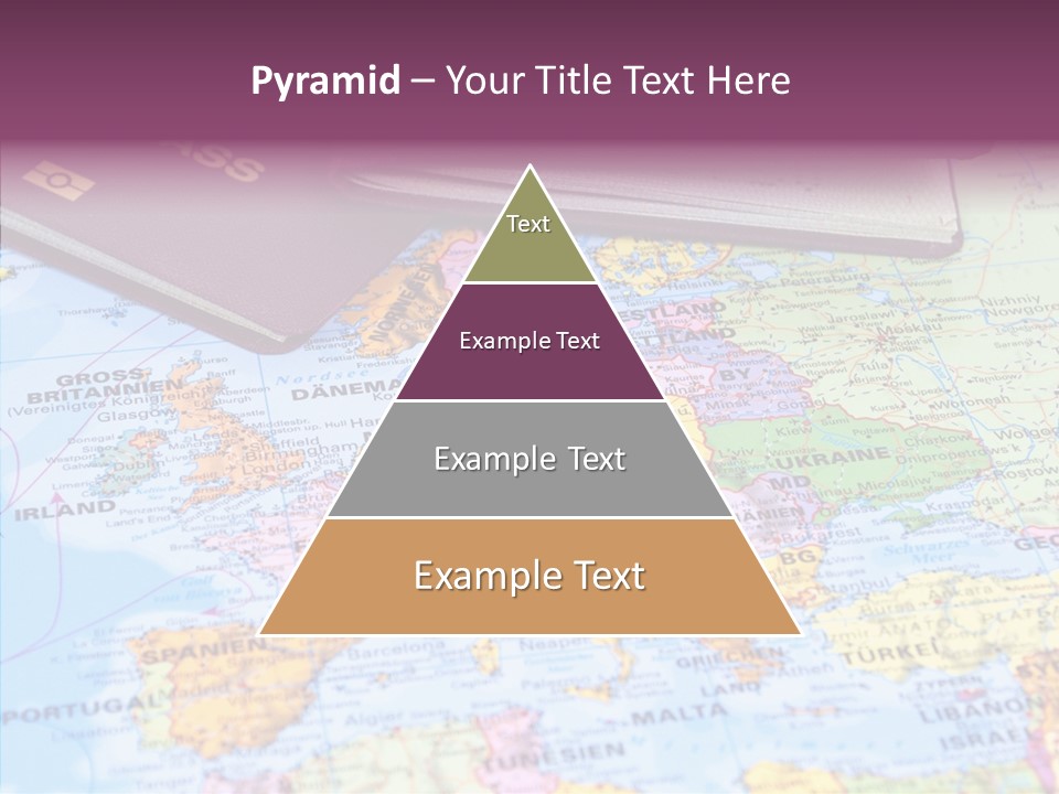 Card Water Journey PowerPoint Template