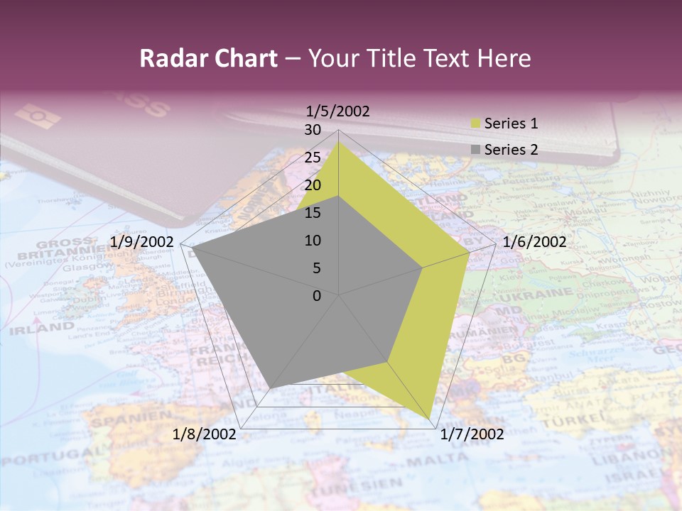 Card Water Journey PowerPoint Template