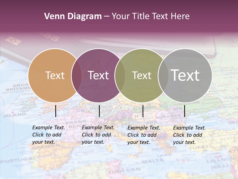 Card Water Journey PowerPoint Template