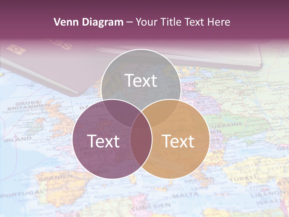 Card Water Journey PowerPoint Template