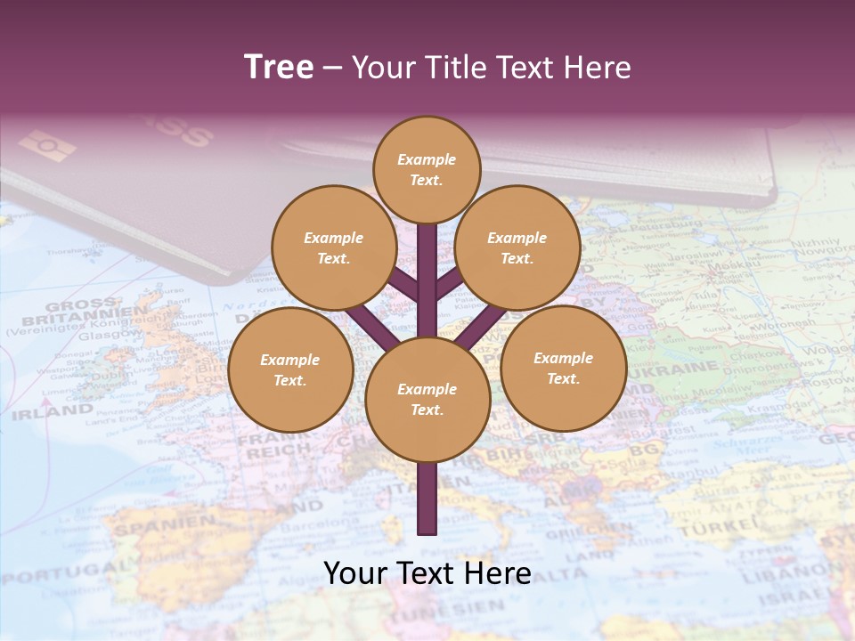 Card Water Journey PowerPoint Template