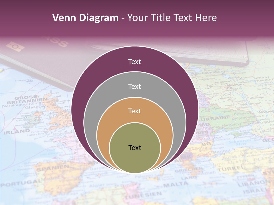 Card Water Journey PowerPoint Template