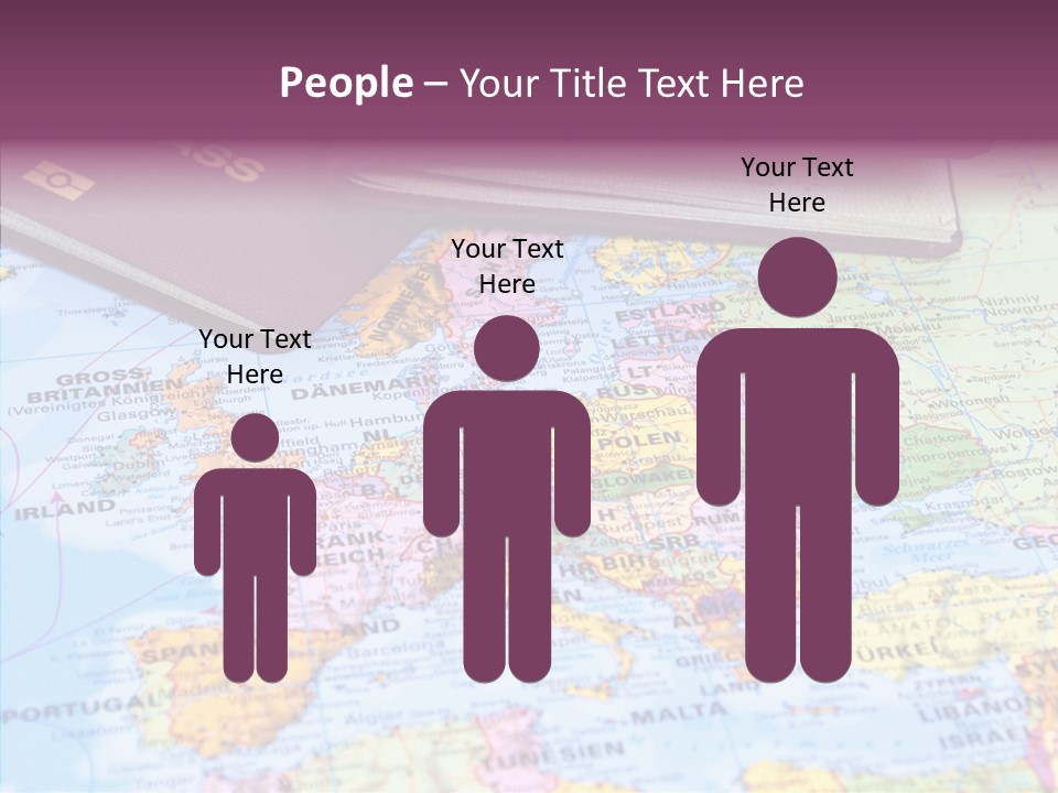 Card Water Journey PowerPoint Template