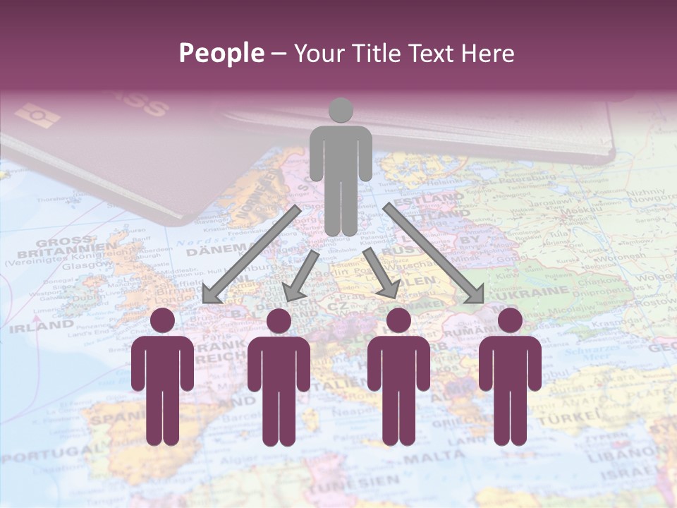 Card Water Journey PowerPoint Template