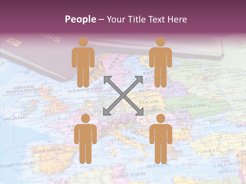 Card Water Journey PowerPoint Template