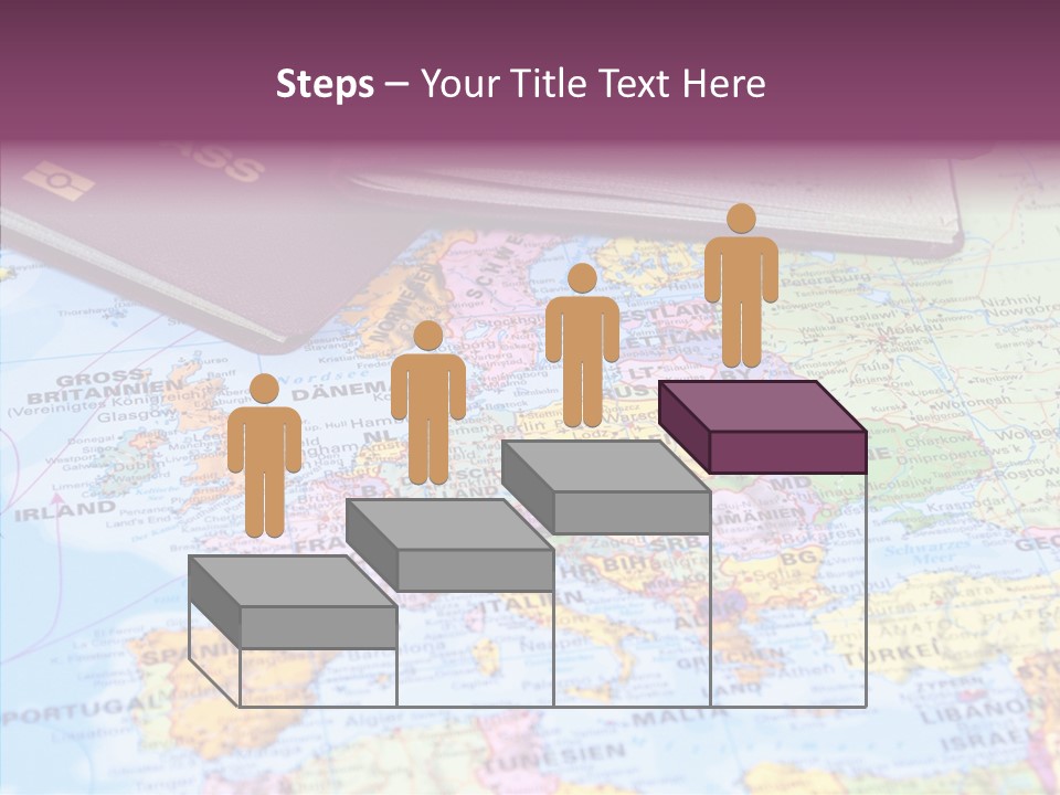 Card Water Journey PowerPoint Template