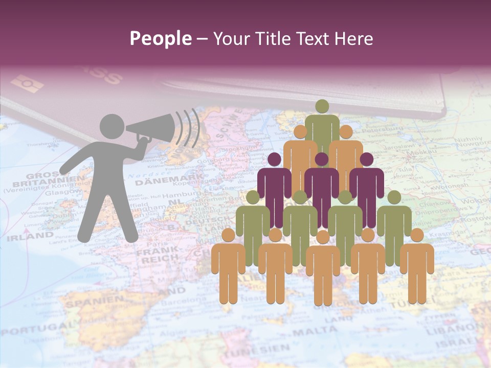 Card Water Journey PowerPoint Template