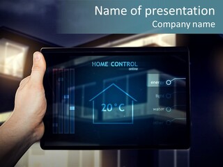 Modern Room Energy PowerPoint Template