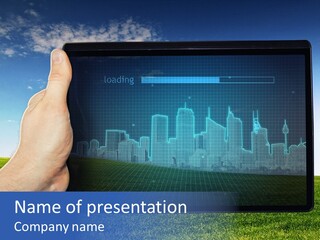 Trend Interface Reality PowerPoint Template