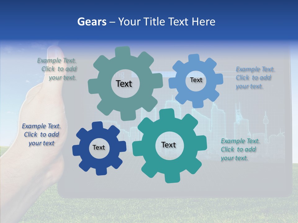 Trend Interface Reality PowerPoint Template