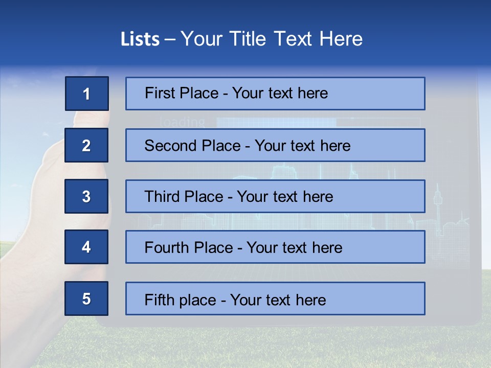 Trend Interface Reality PowerPoint Template