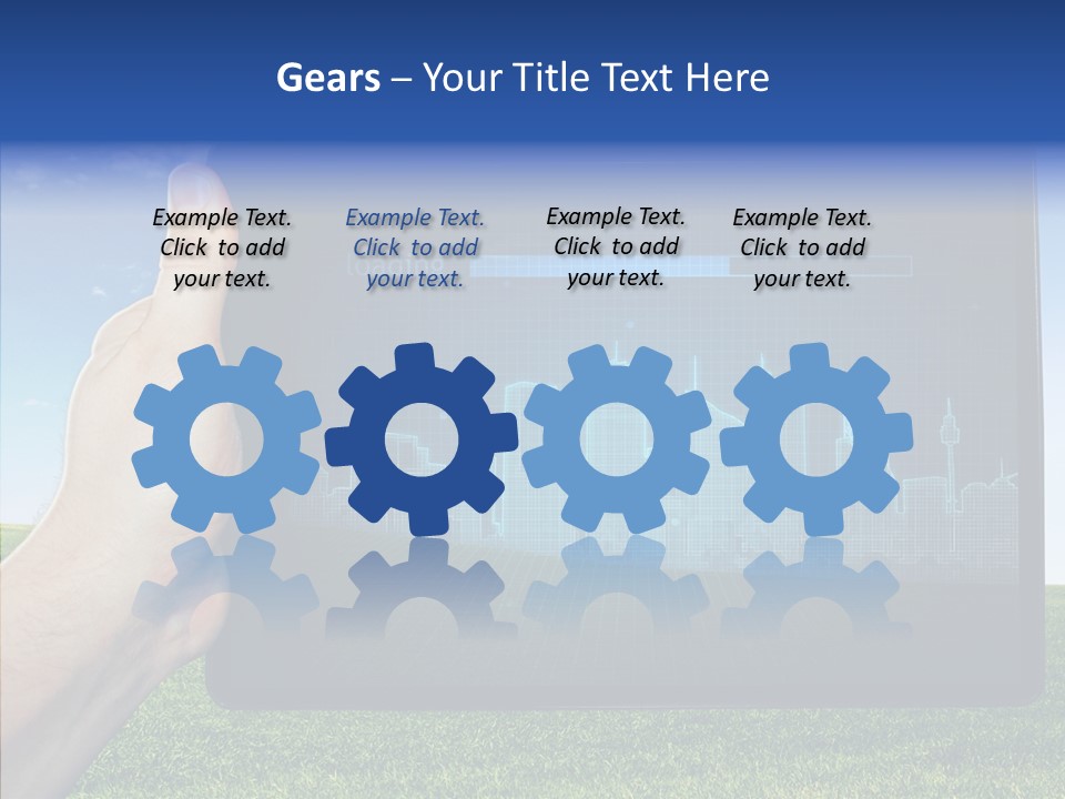 Trend Interface Reality PowerPoint Template