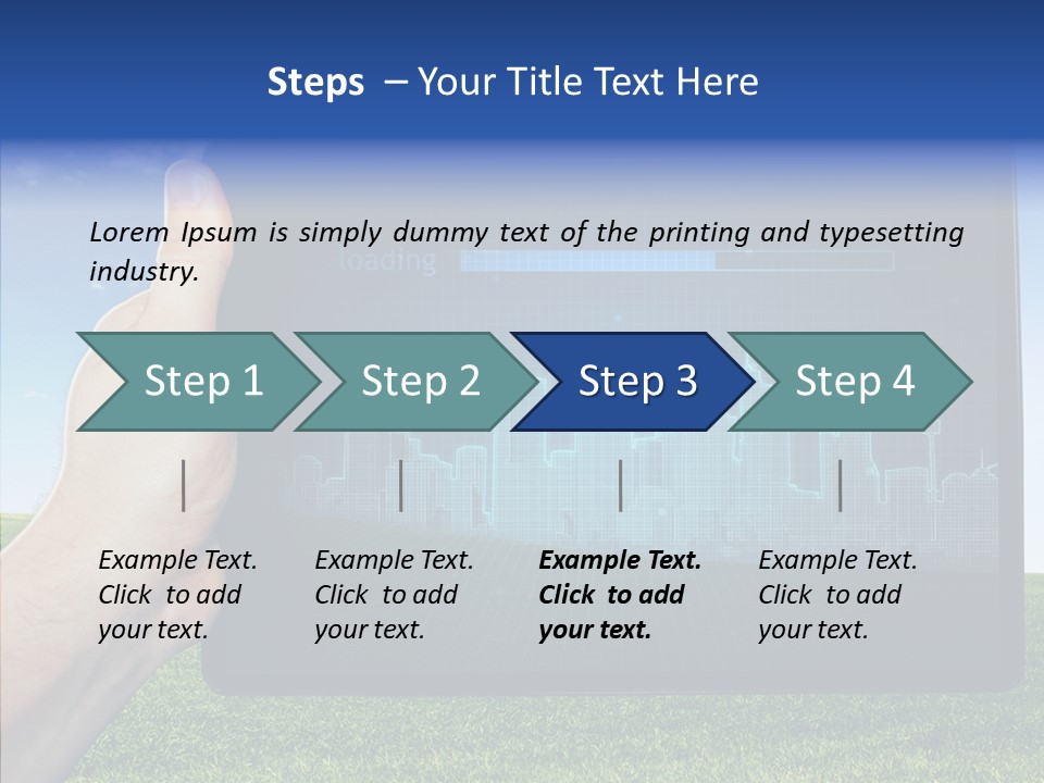 Trend Interface Reality PowerPoint Template
