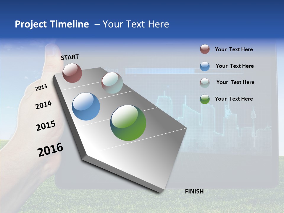 Trend Interface Reality PowerPoint Template