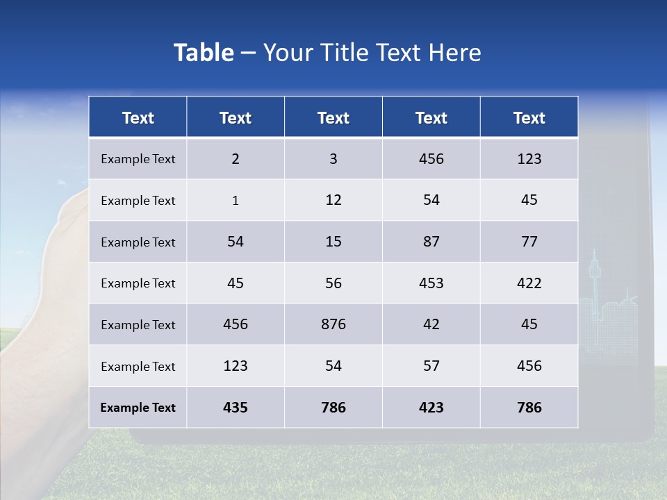 Trend Interface Reality PowerPoint Template