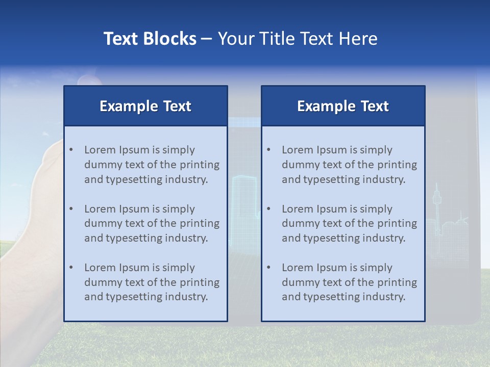 Trend Interface Reality PowerPoint Template