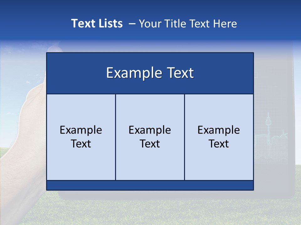 Trend Interface Reality PowerPoint Template
