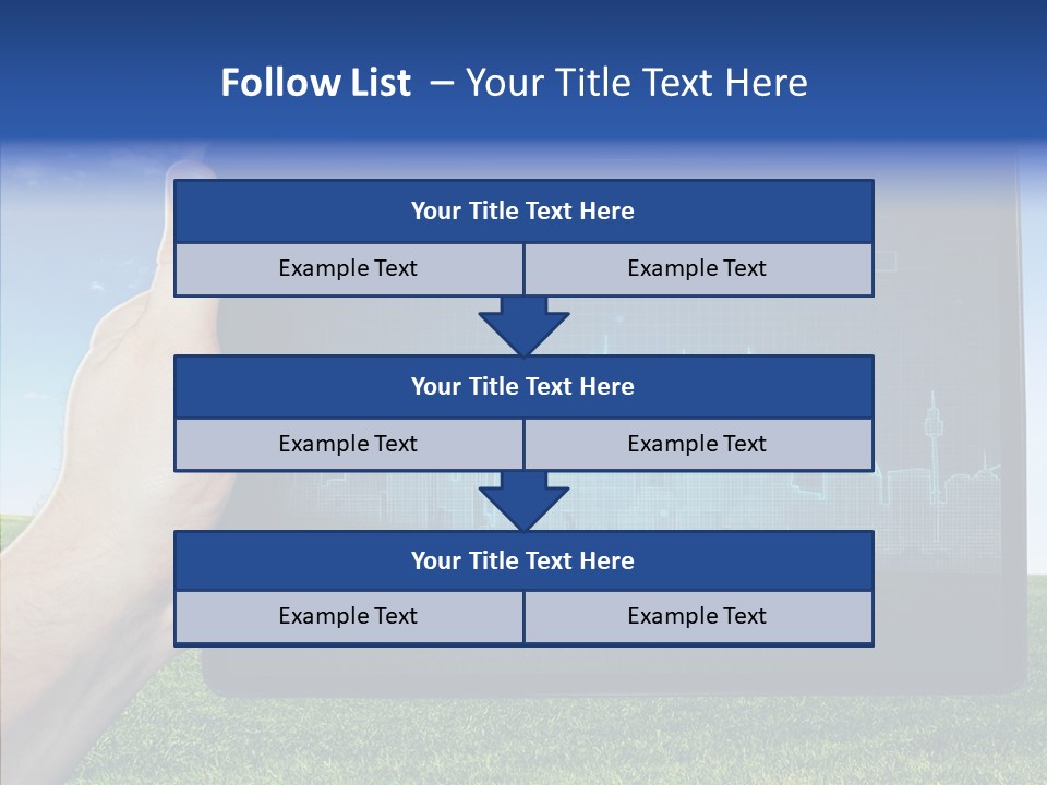 Trend Interface Reality PowerPoint Template