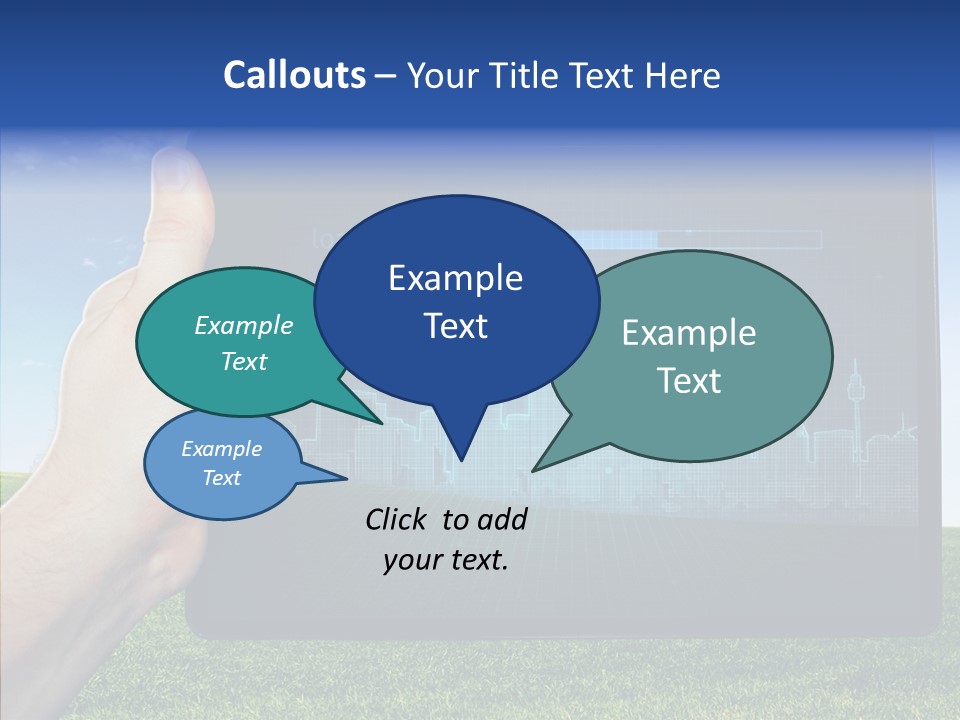 Trend Interface Reality PowerPoint Template