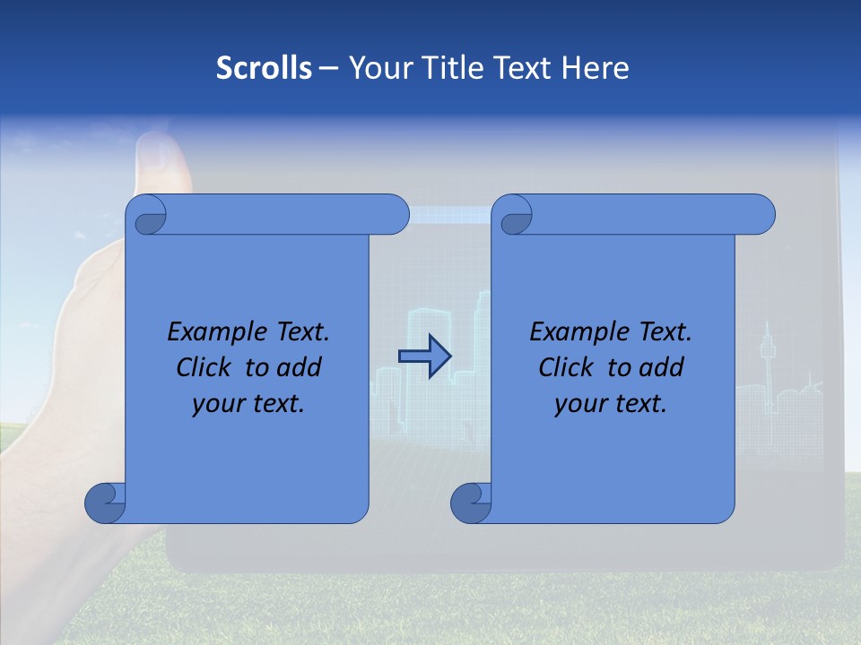 Trend Interface Reality PowerPoint Template