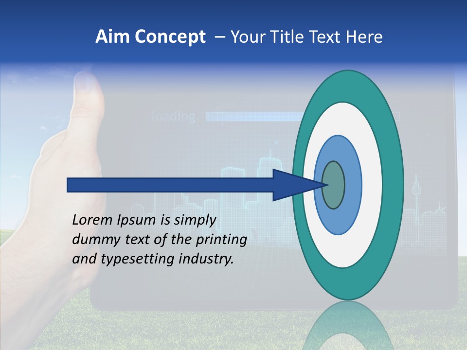 Trend Interface Reality PowerPoint Template