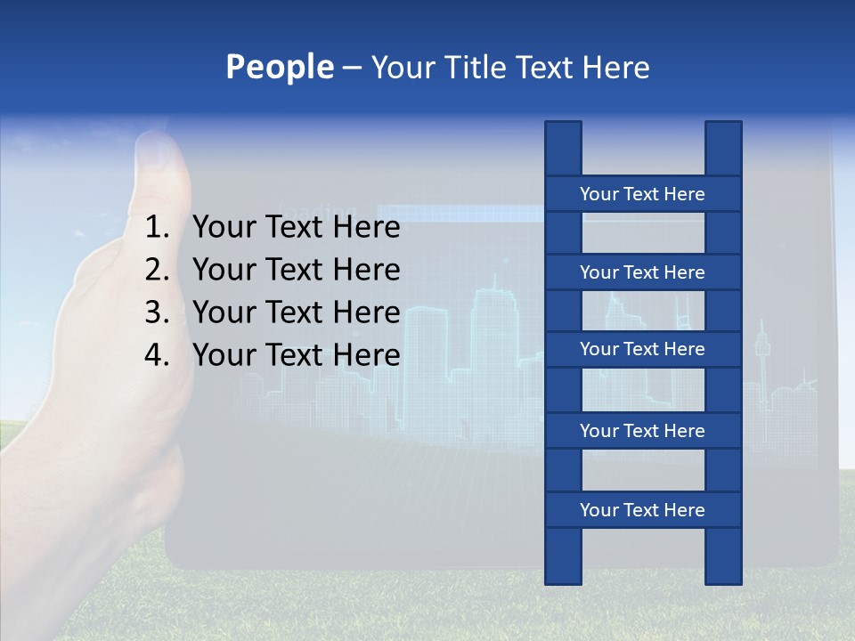 Trend Interface Reality PowerPoint Template