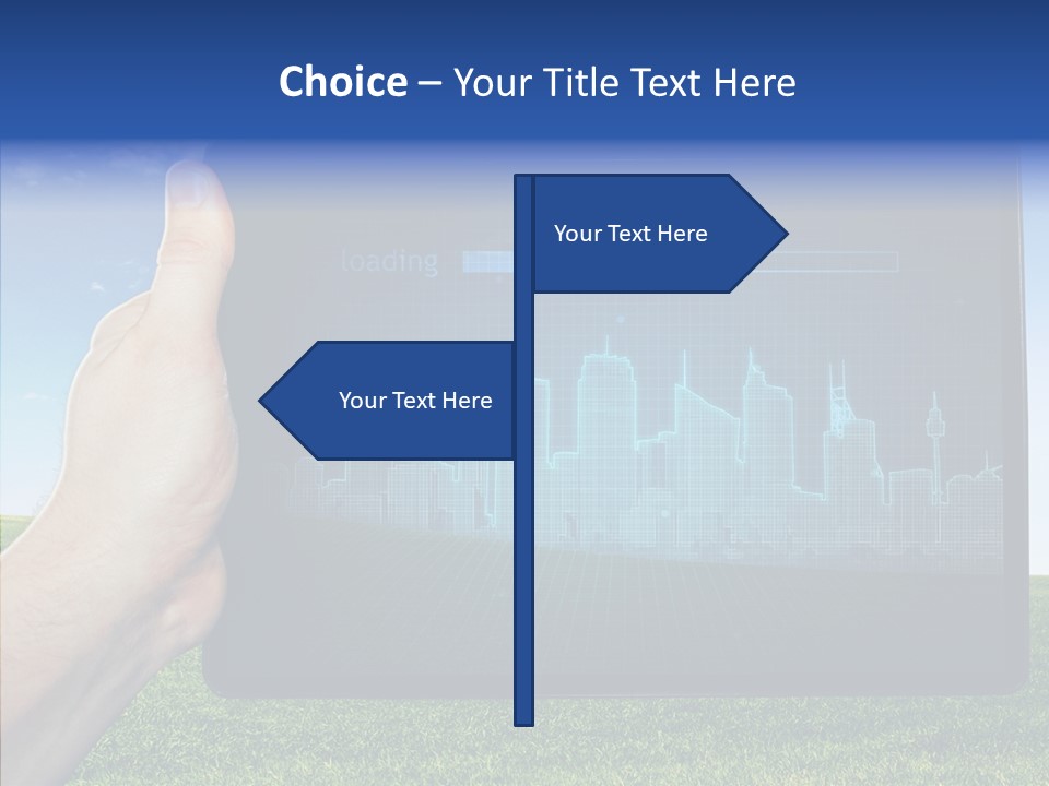 Trend Interface Reality PowerPoint Template